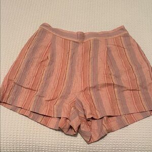 Madewell Striped Pink and Blue Women's Shorts